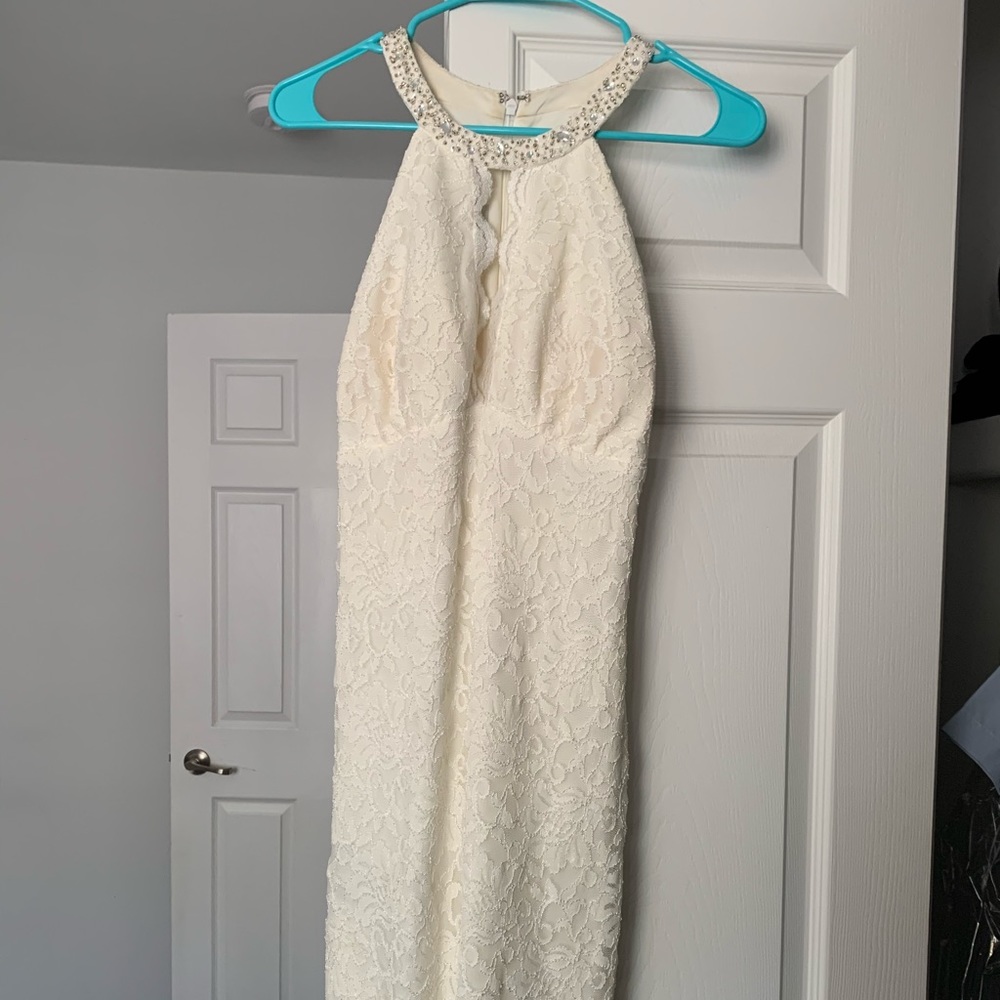💍👰🏻 Ivory& Lace Stretchy Wedding/Bachelorette